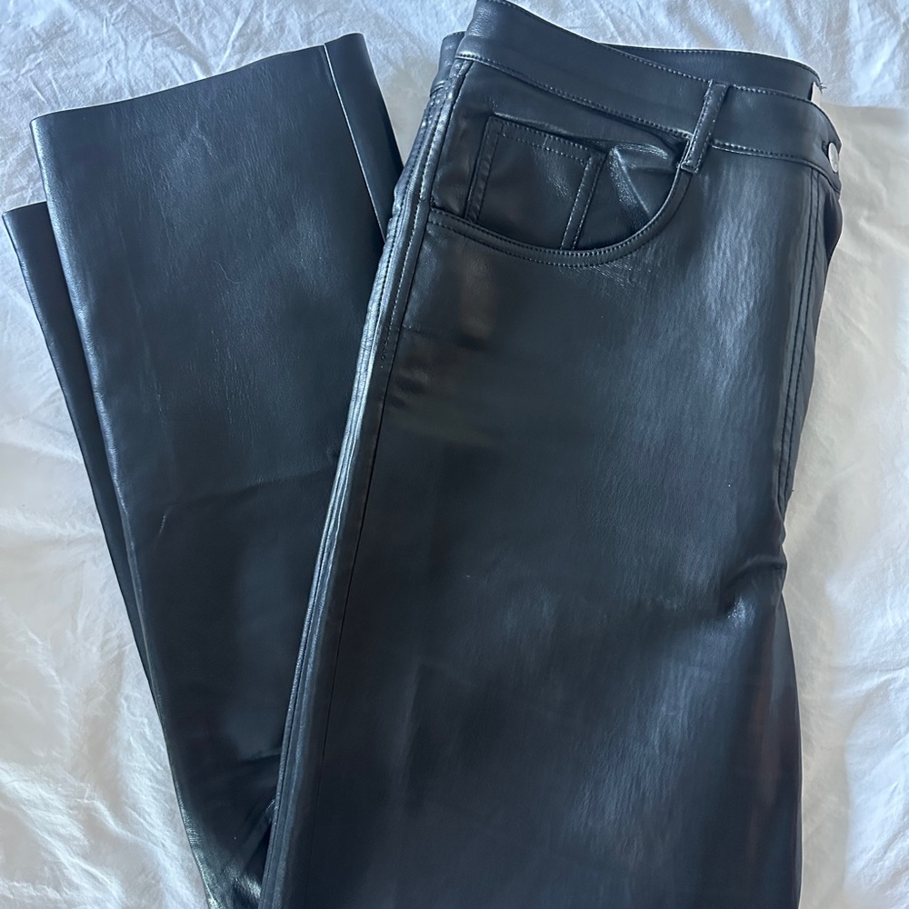 Aritzia wilfred Melina vegan leather pants